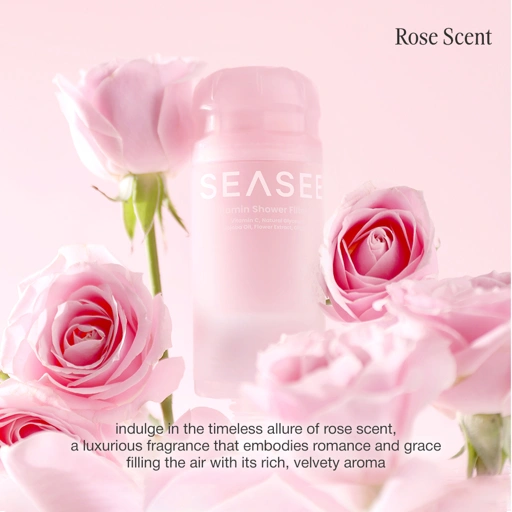 Image of SEASEE Vita C Shower Filter - Rose Filter