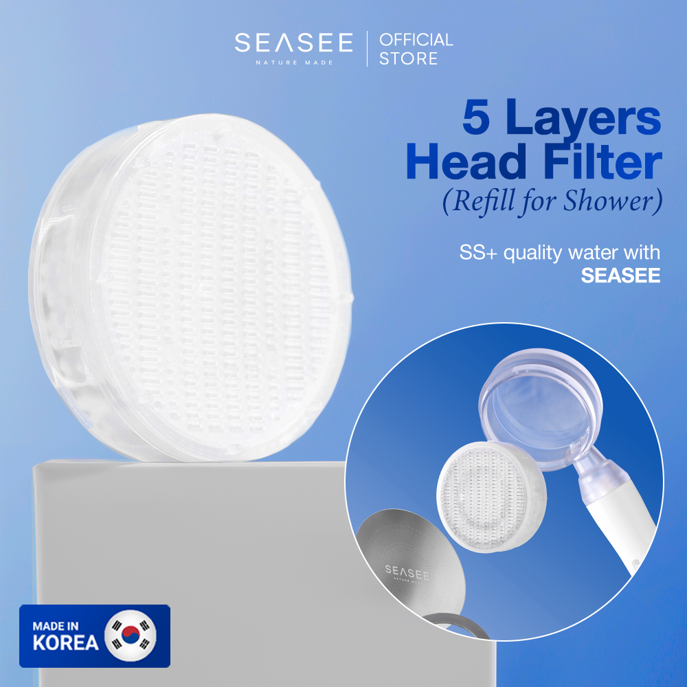 [Refill] SEASEE Shower Head 5 Layer Refill Filter (1Pc)