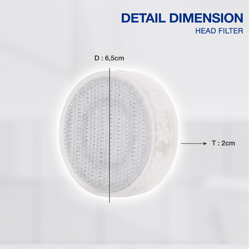 [Refill] SEASEE Shower Head 5 Layer Refill Filter (1Pc)