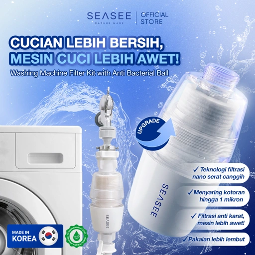 Image of SEASEE Washing Machine Filter Kit with Antibacterial Ball
