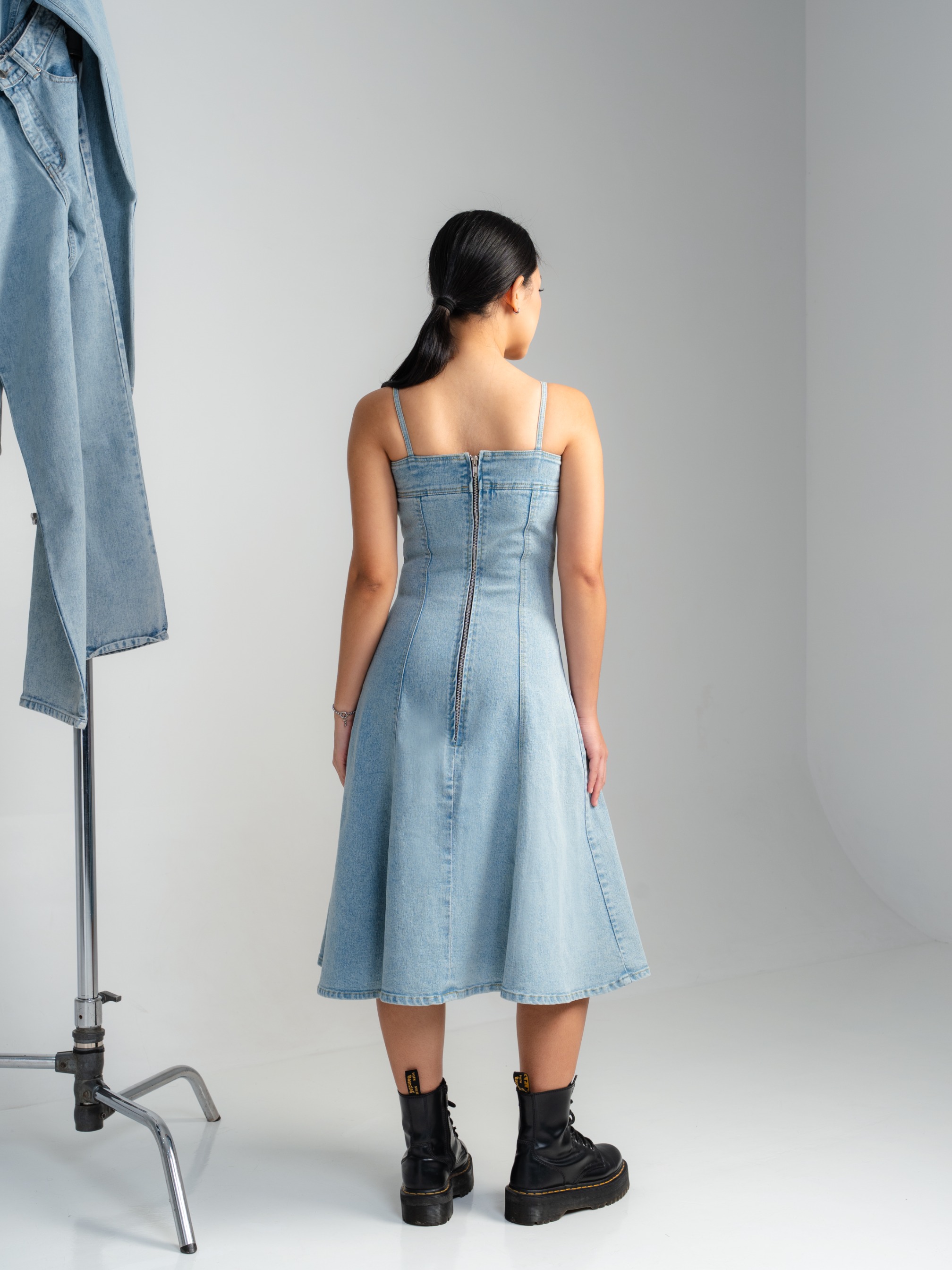 CELINA DENIM DRESS