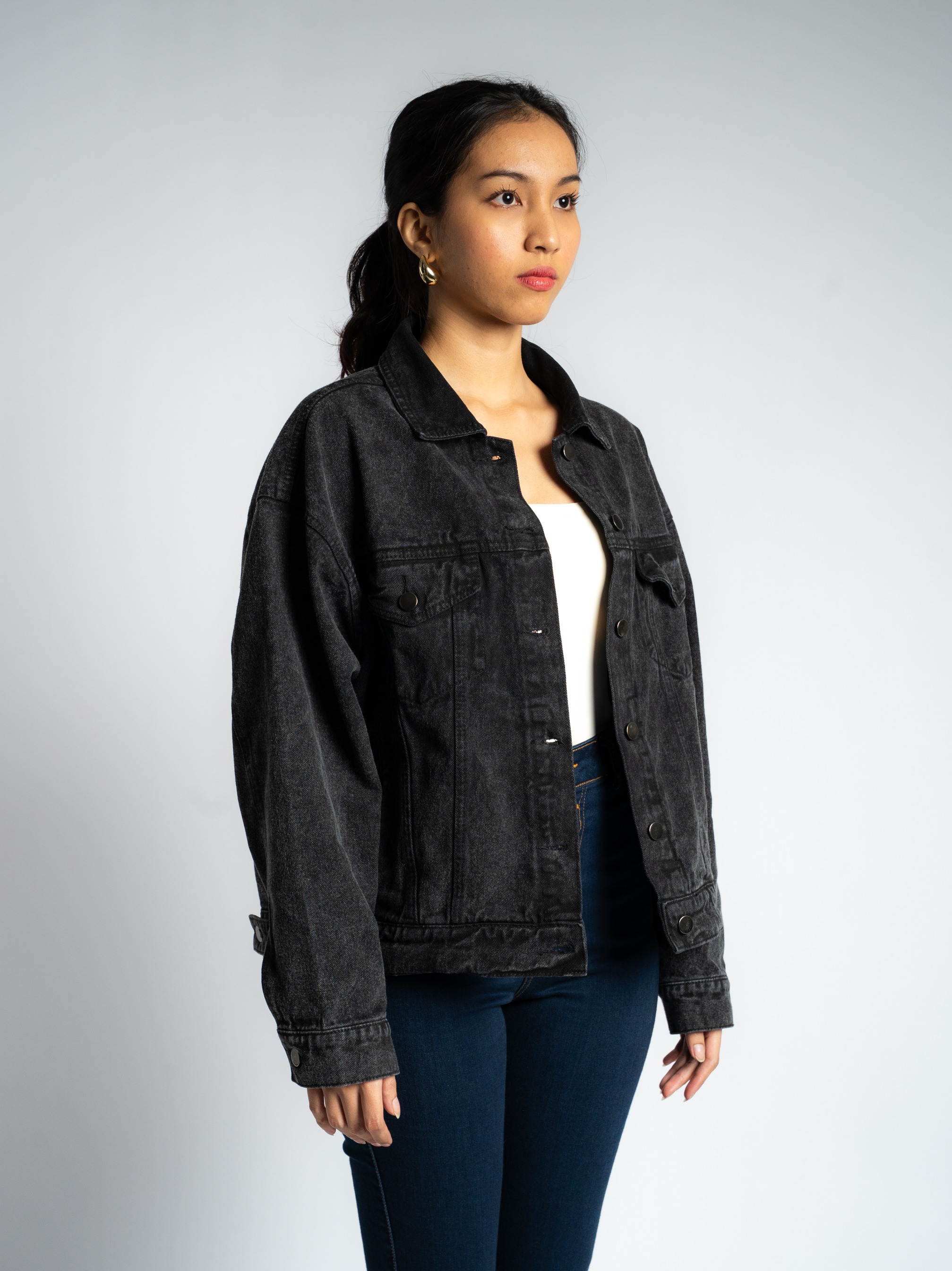 AUGUST BASIC DENIM JACKET