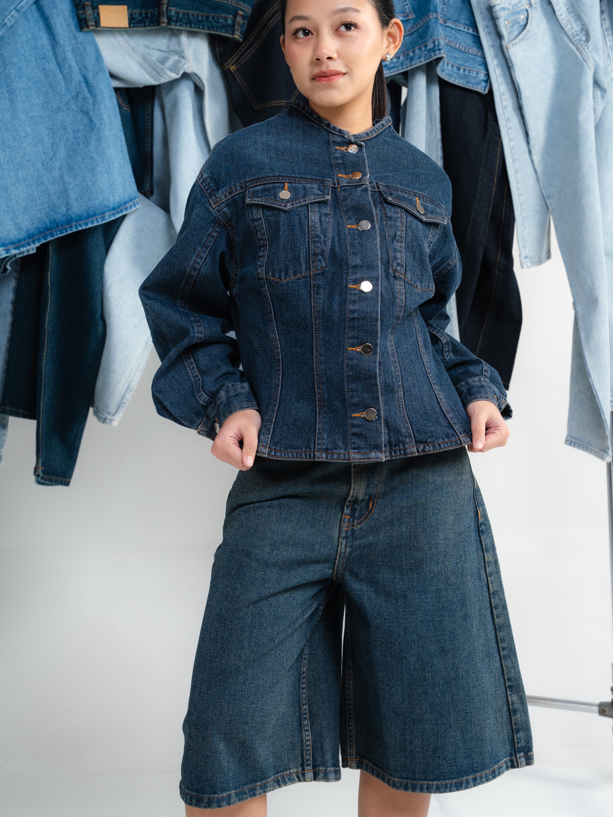 ZORA DENIM JACKET SHIRT