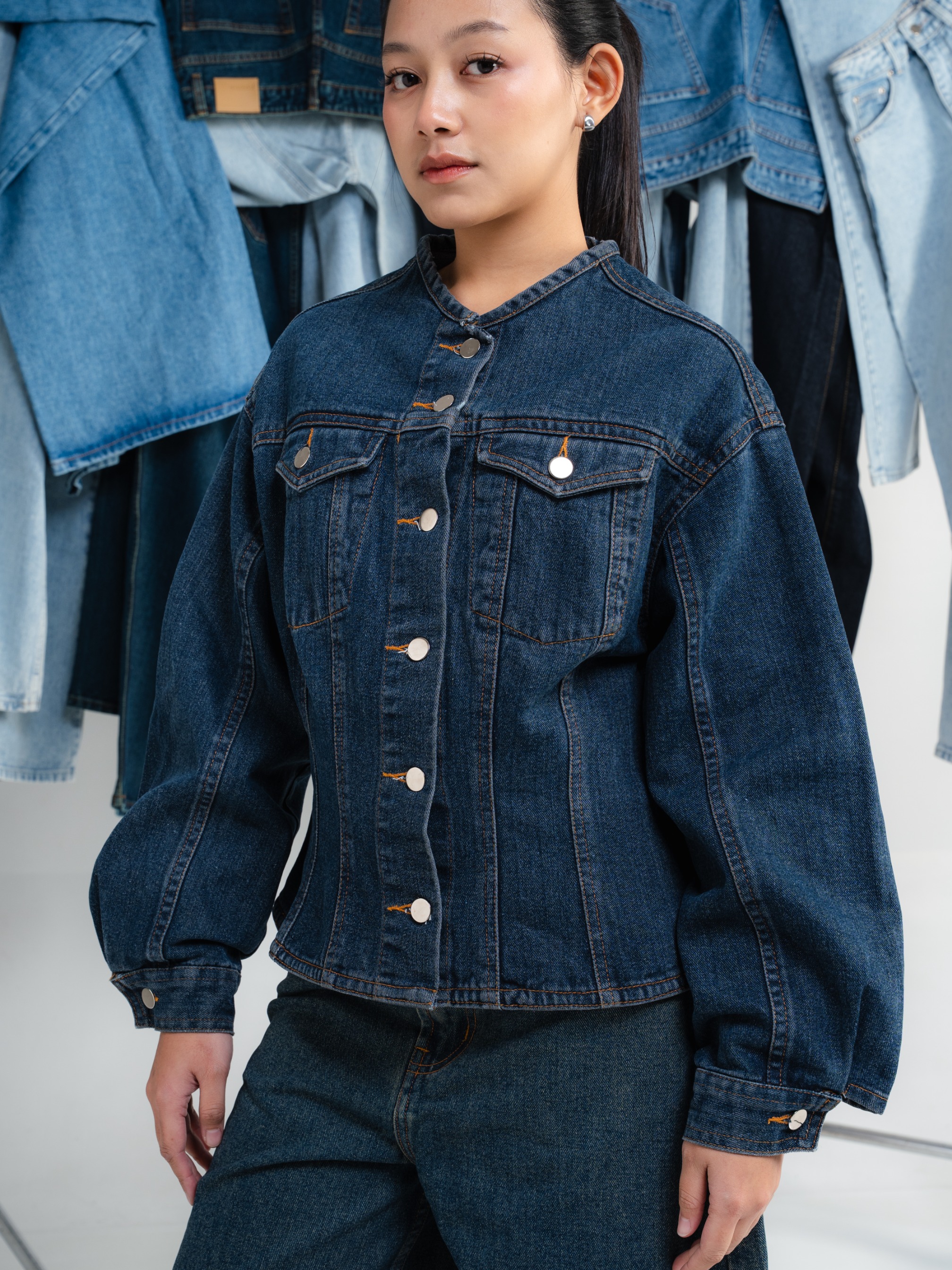 ZORA DENIM JACKET SHIRT