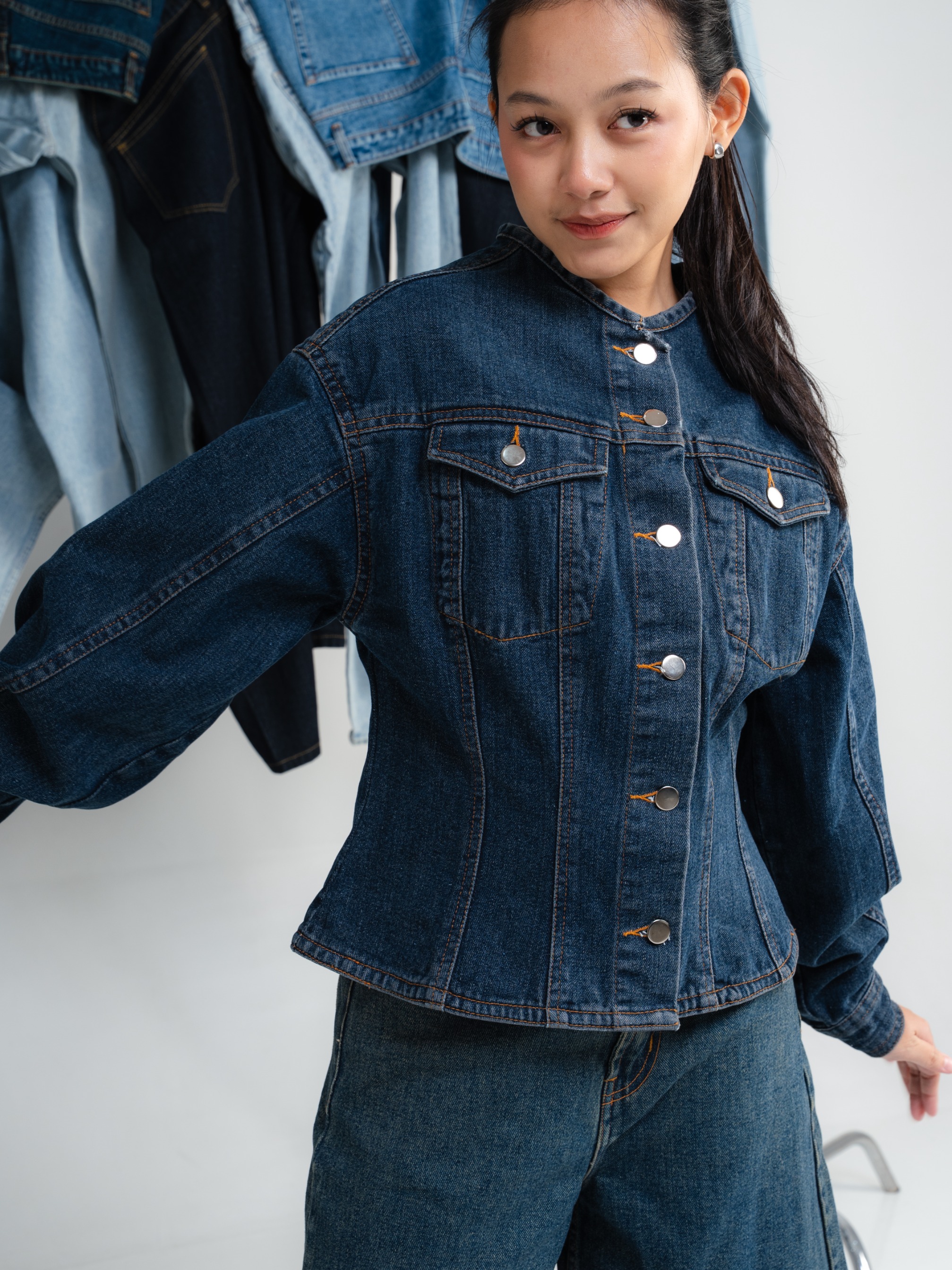 ZORA DENIM JACKET SHIRT
