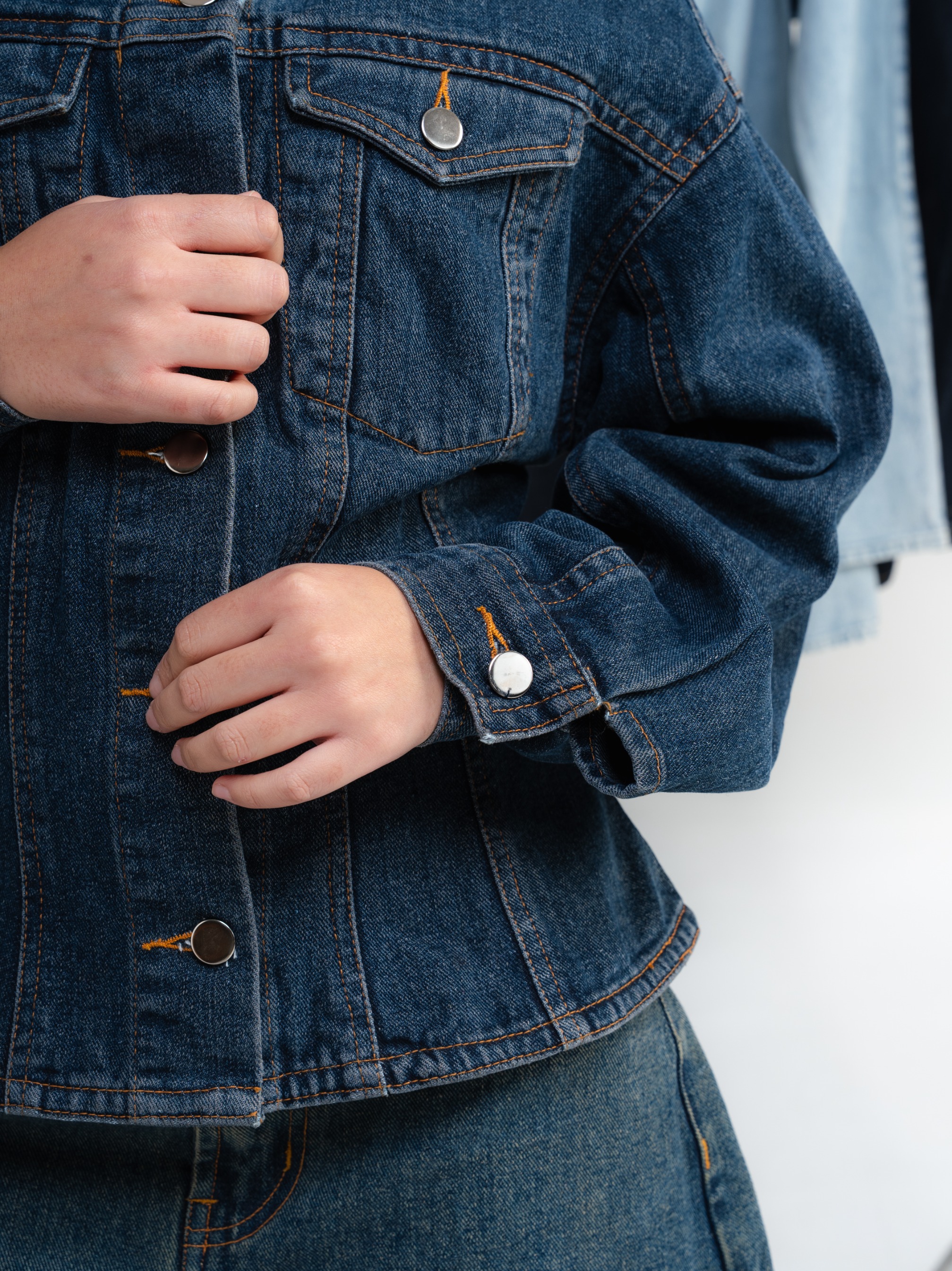 ZORA DENIM JACKET SHIRT