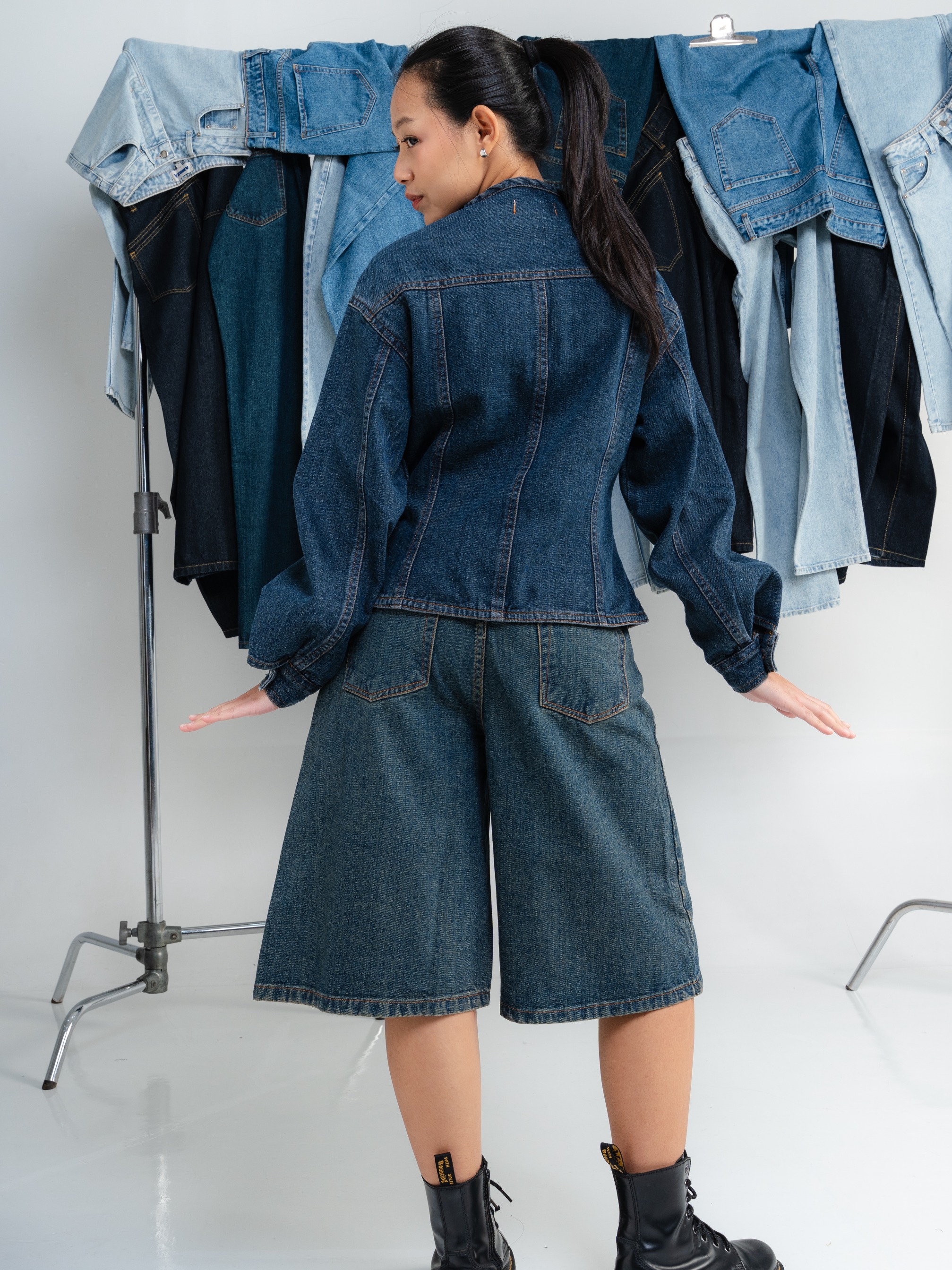 ZORA DENIM JACKET SHIRT