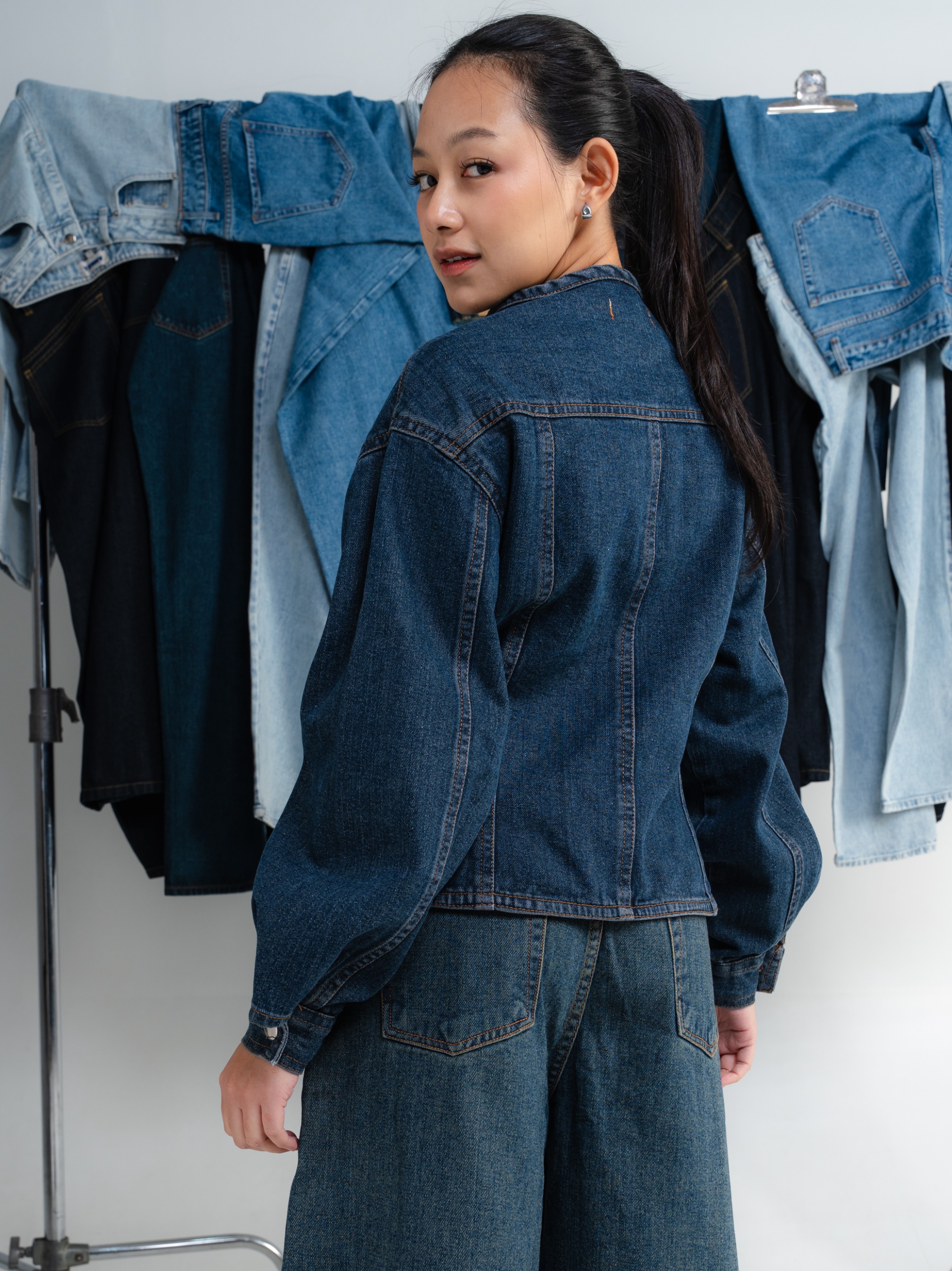 ZORA DENIM JACKET SHIRT