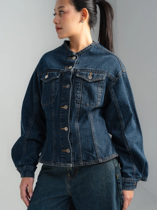 ZORA DENIM JACKET SHIRT