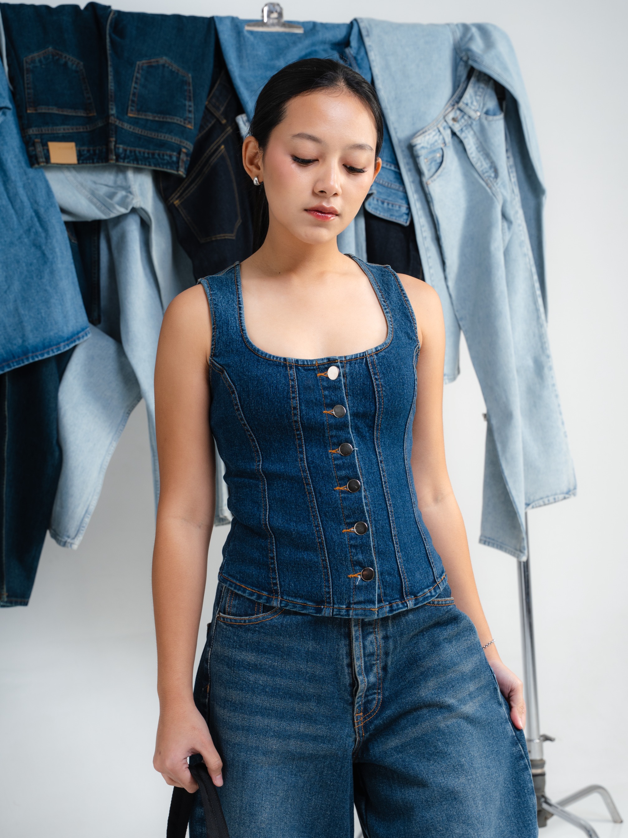 ZANIA DENIM TOPS