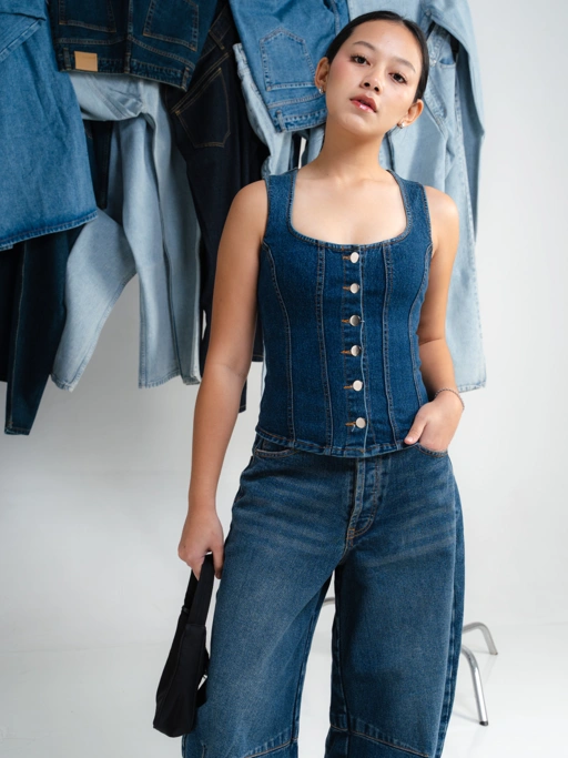 ZANIA DENIM TOPS