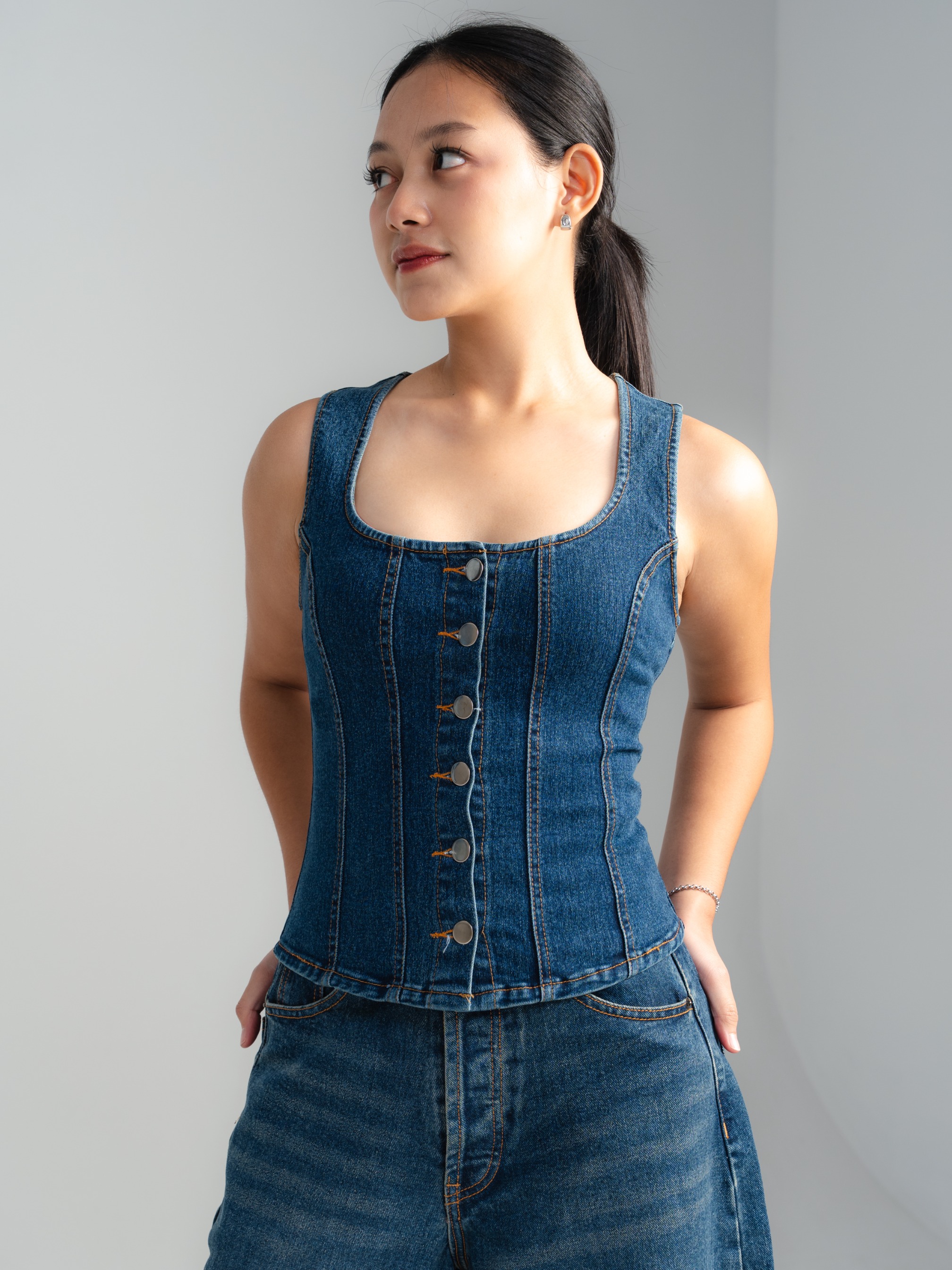 ZANIA DENIM TOPS