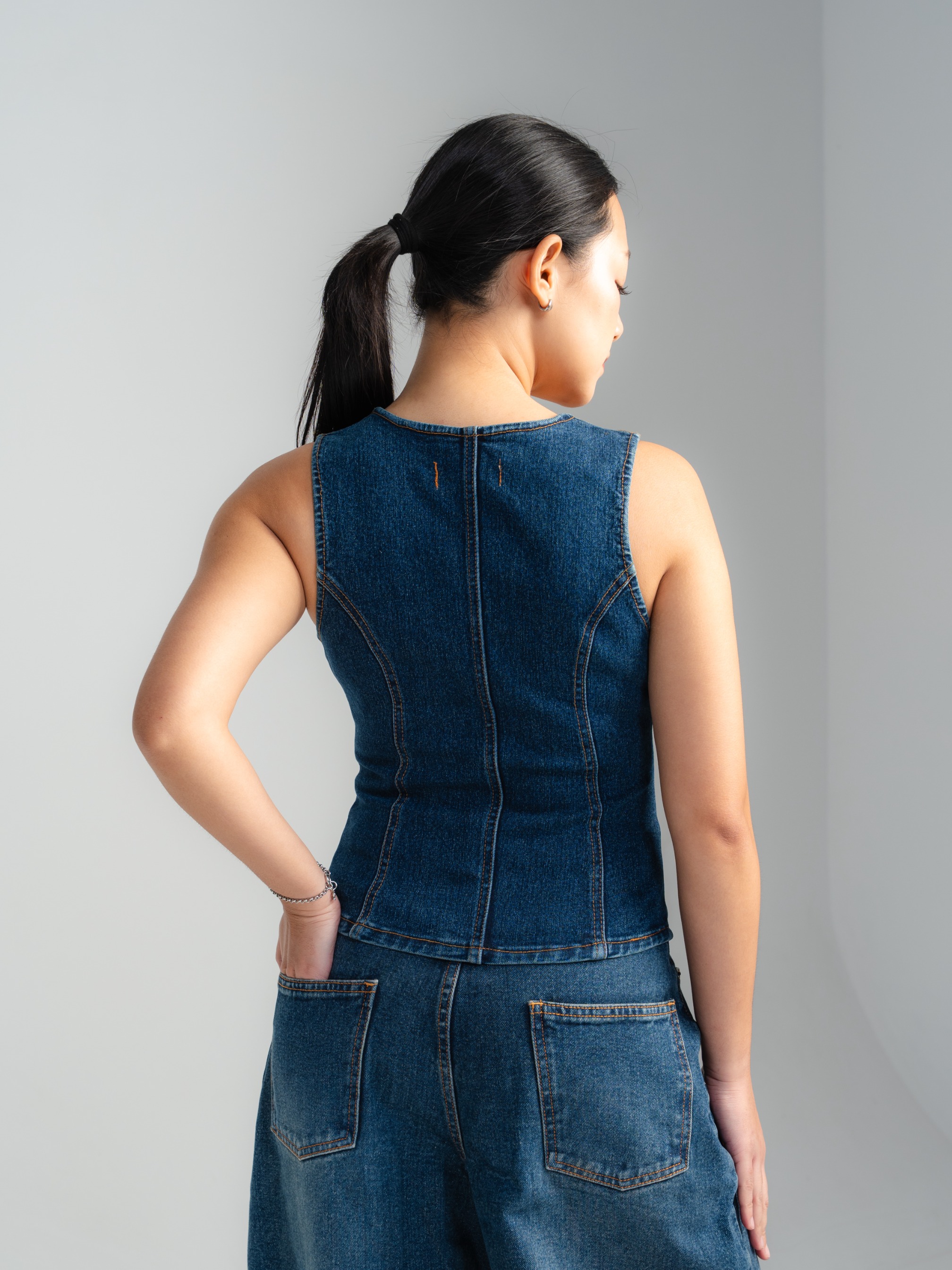 ZANIA DENIM TOPS