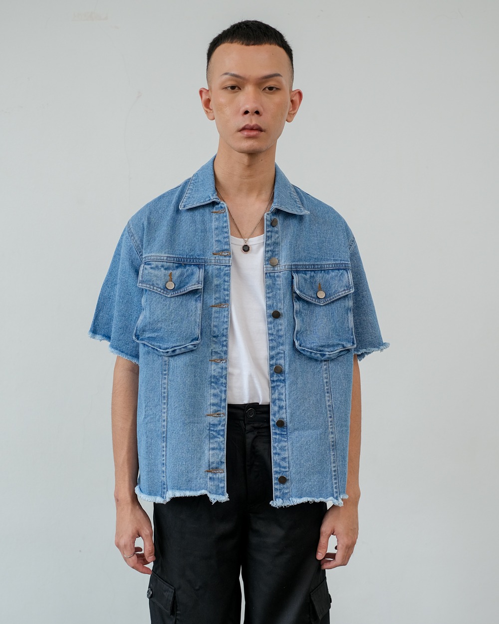 PORSHA DENIM JACKET SHIRT