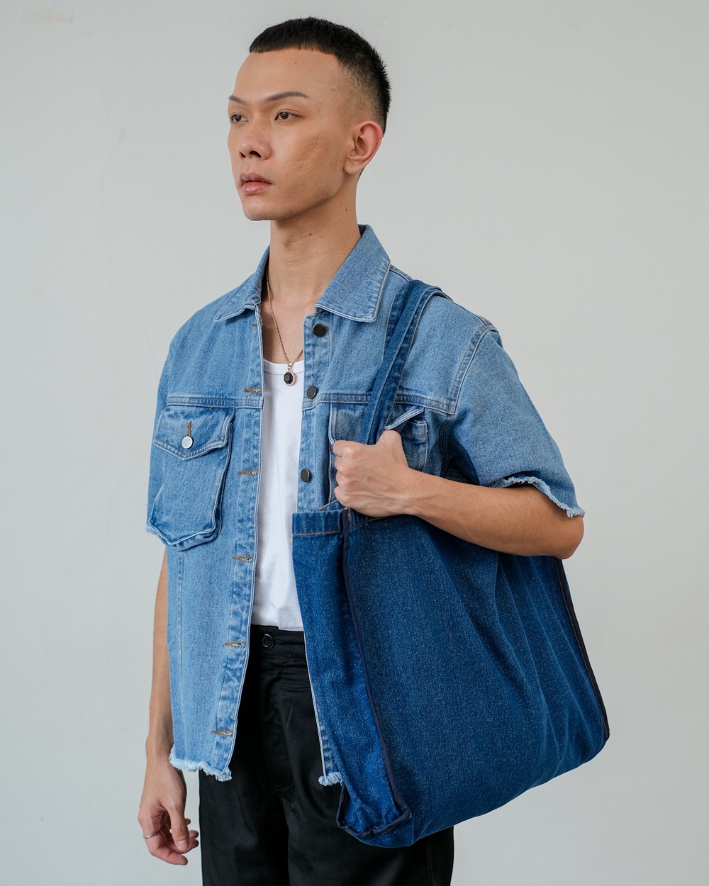PORSHA DENIM JACKET SHIRT