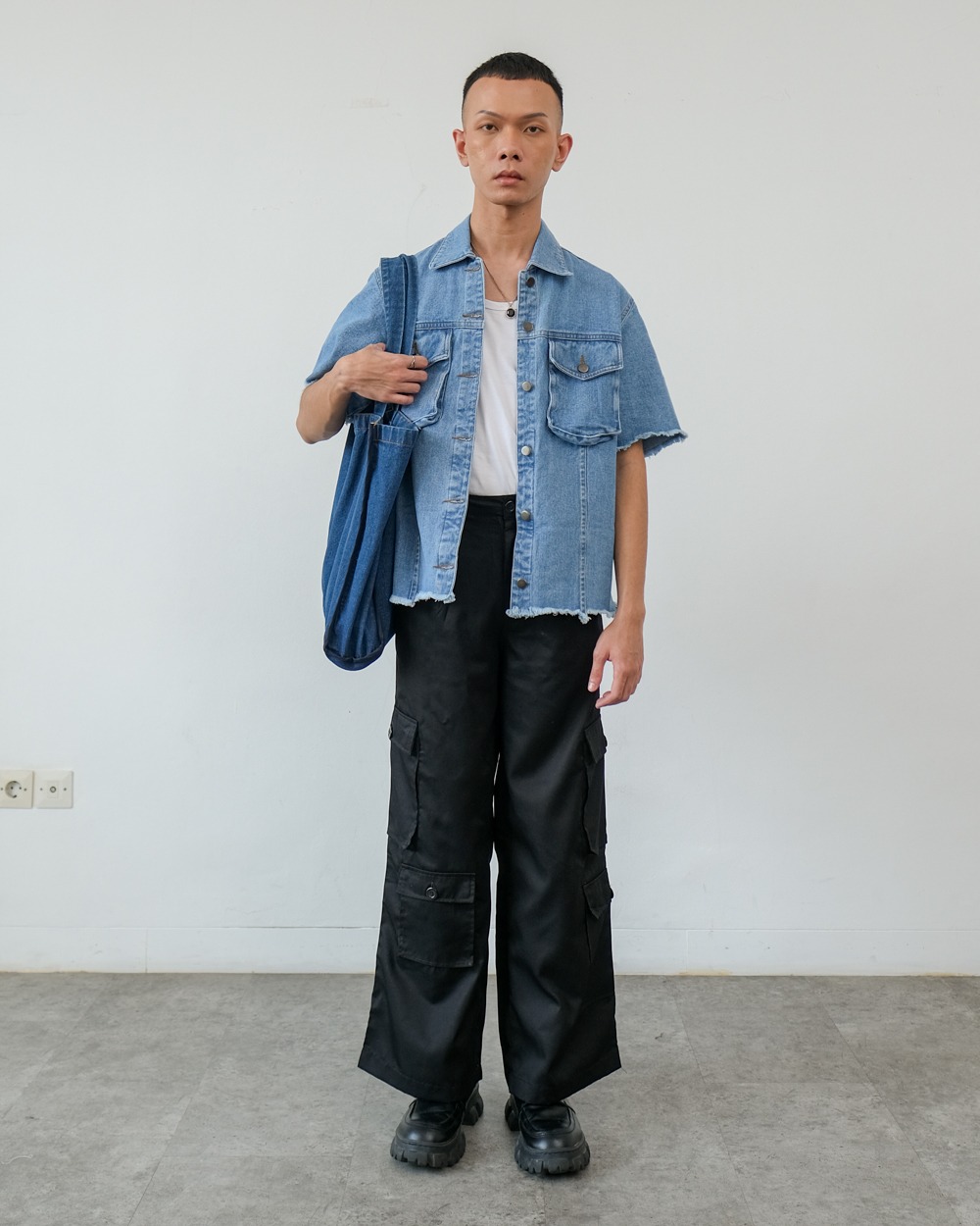 PORSHA DENIM JACKET SHIRT