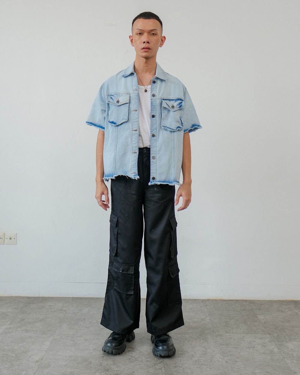PORSHA DENIM JACKET SHIRT