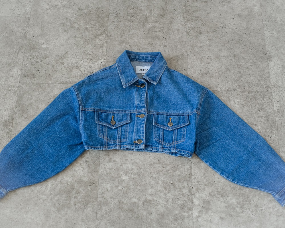 SPENCER DENIM CROP JACKET