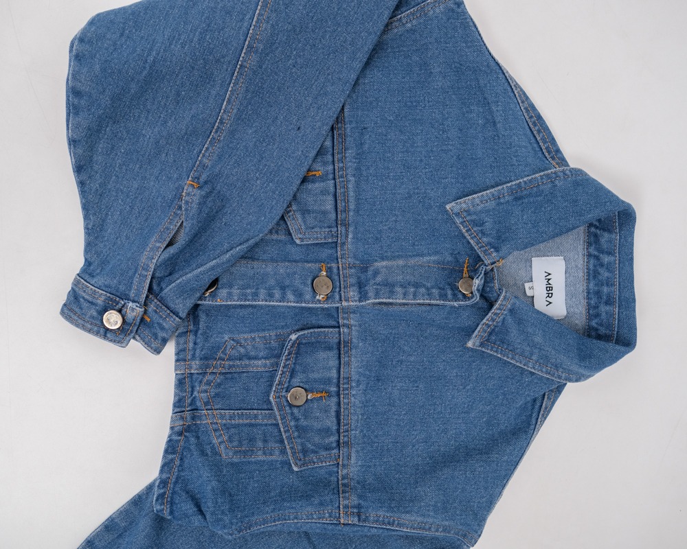 SPENCER DENIM CROP JACKET