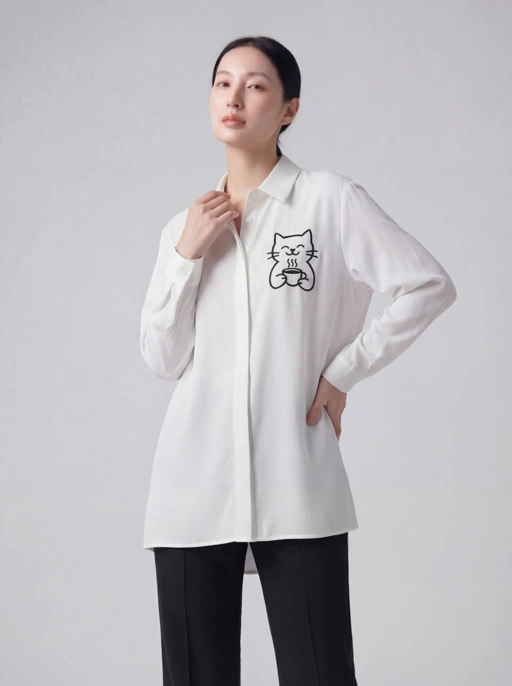 Image of HABA LITTLE STORIES SHIRT CAT (Zero Waste Ideology)