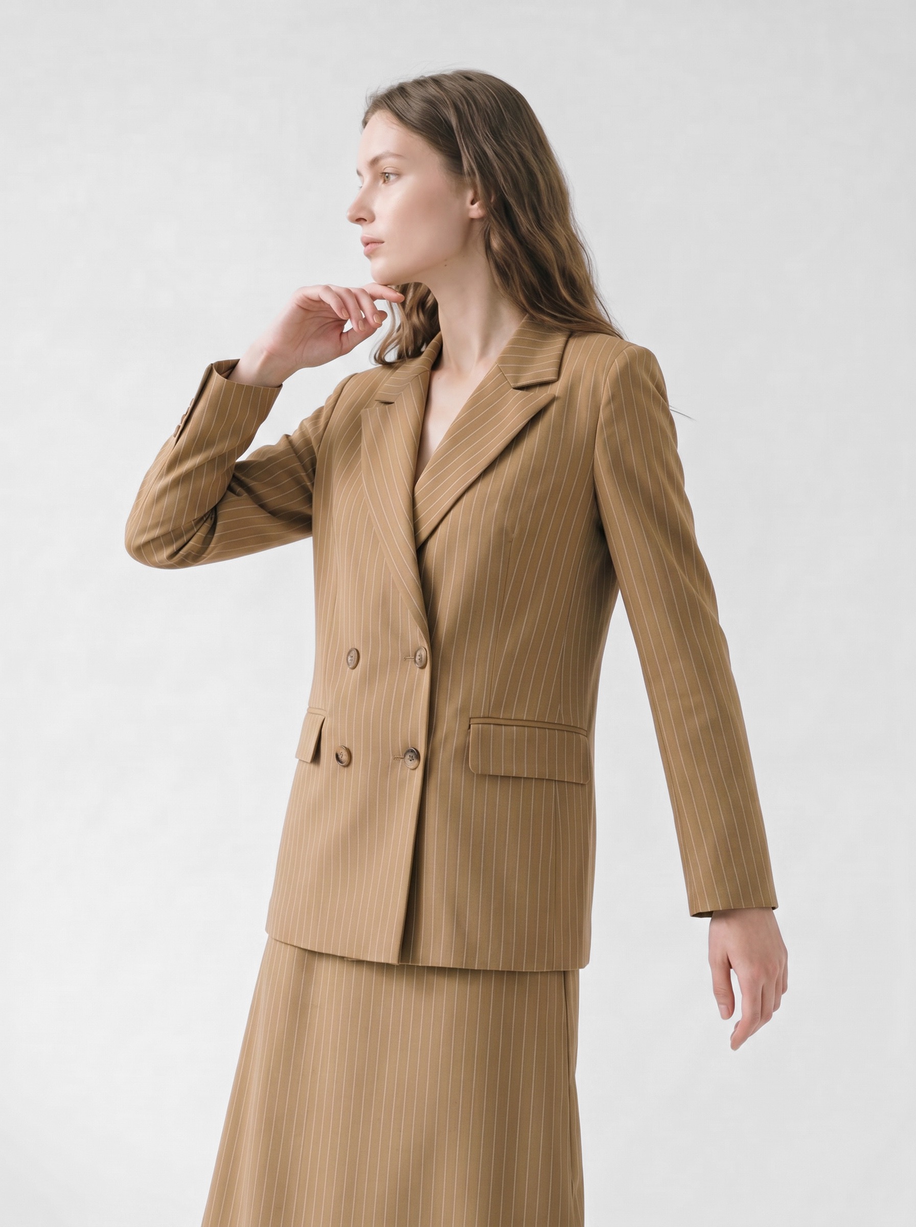 The Mayfair Skirt Stripe - 102 cm