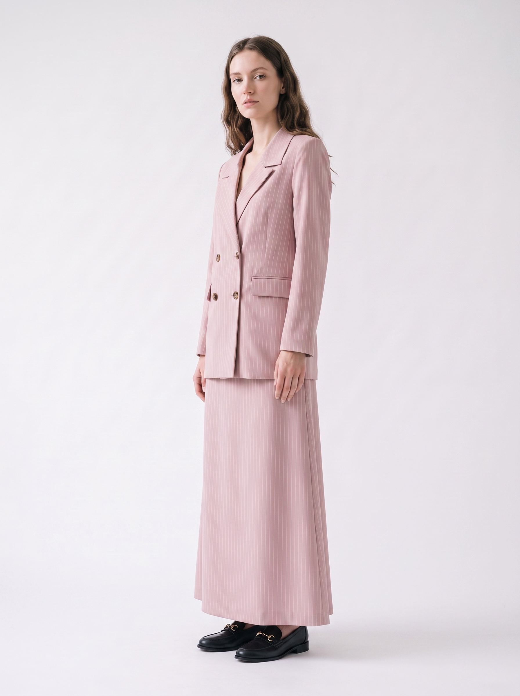 The Mayfair Skirt Stripe - 102 cm