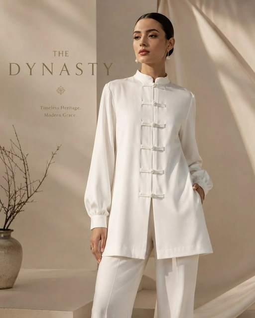 The Dynasty - Atasan Wanita Cheongsam 
