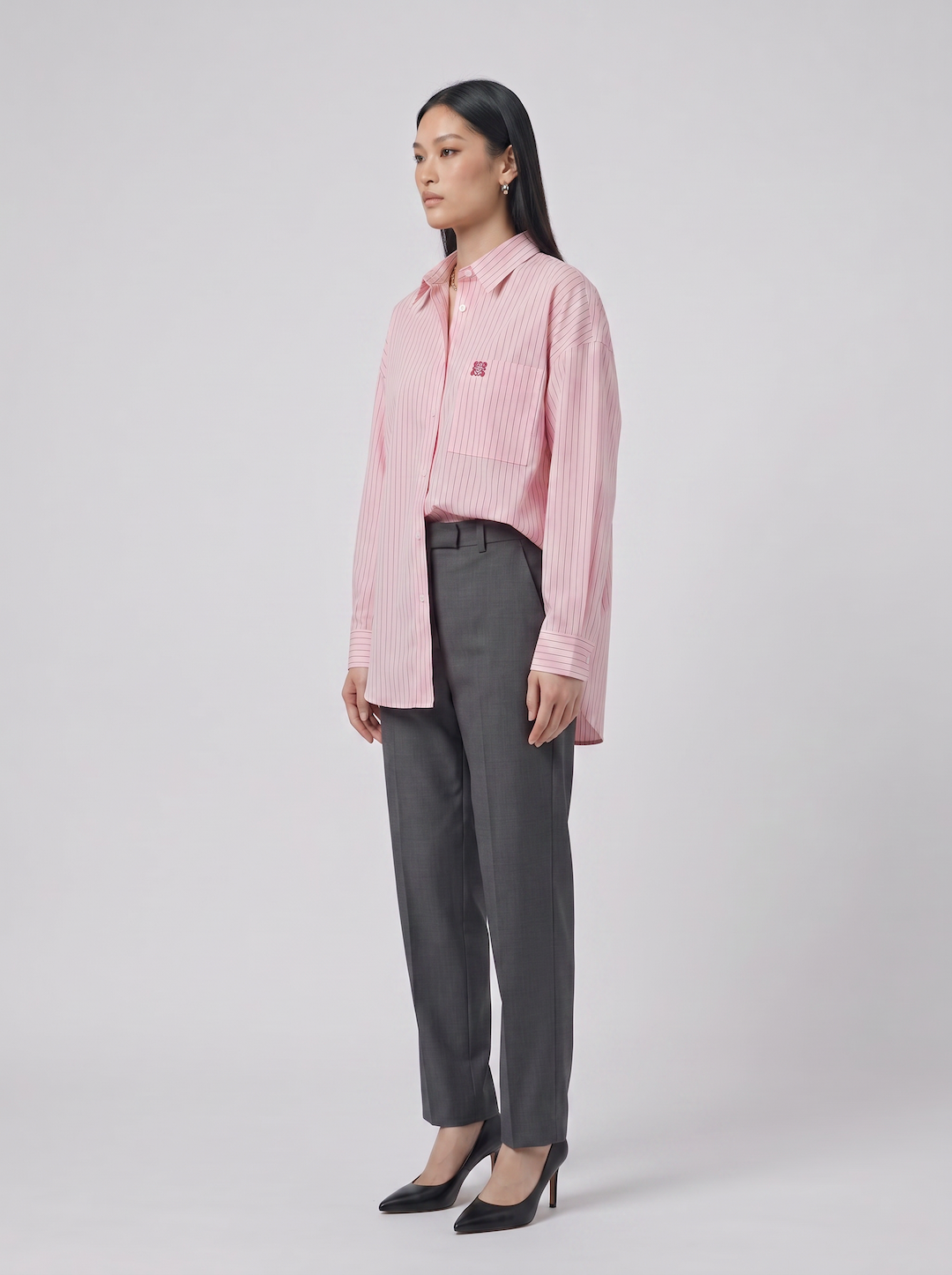 Oversize Shirt Stripe 