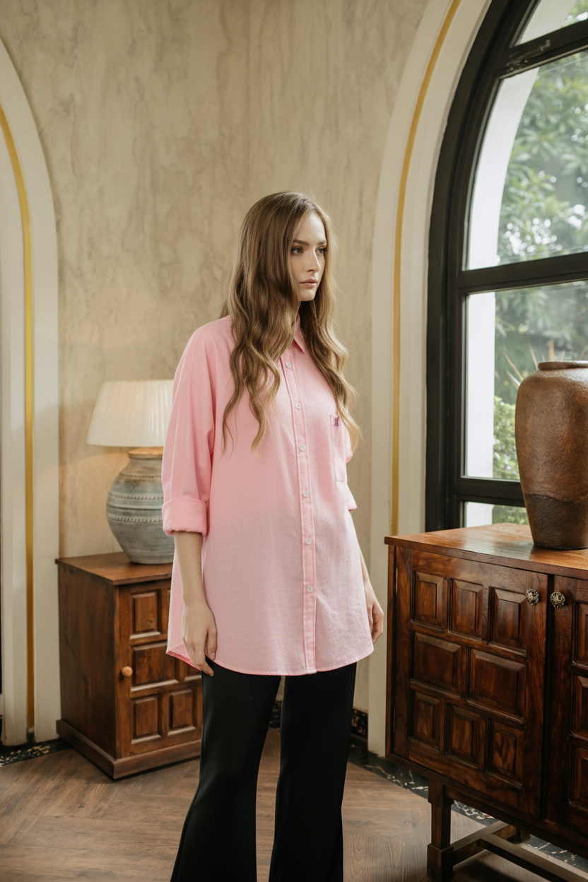 Oversize Polybreeze Oxford & Woll-Twill