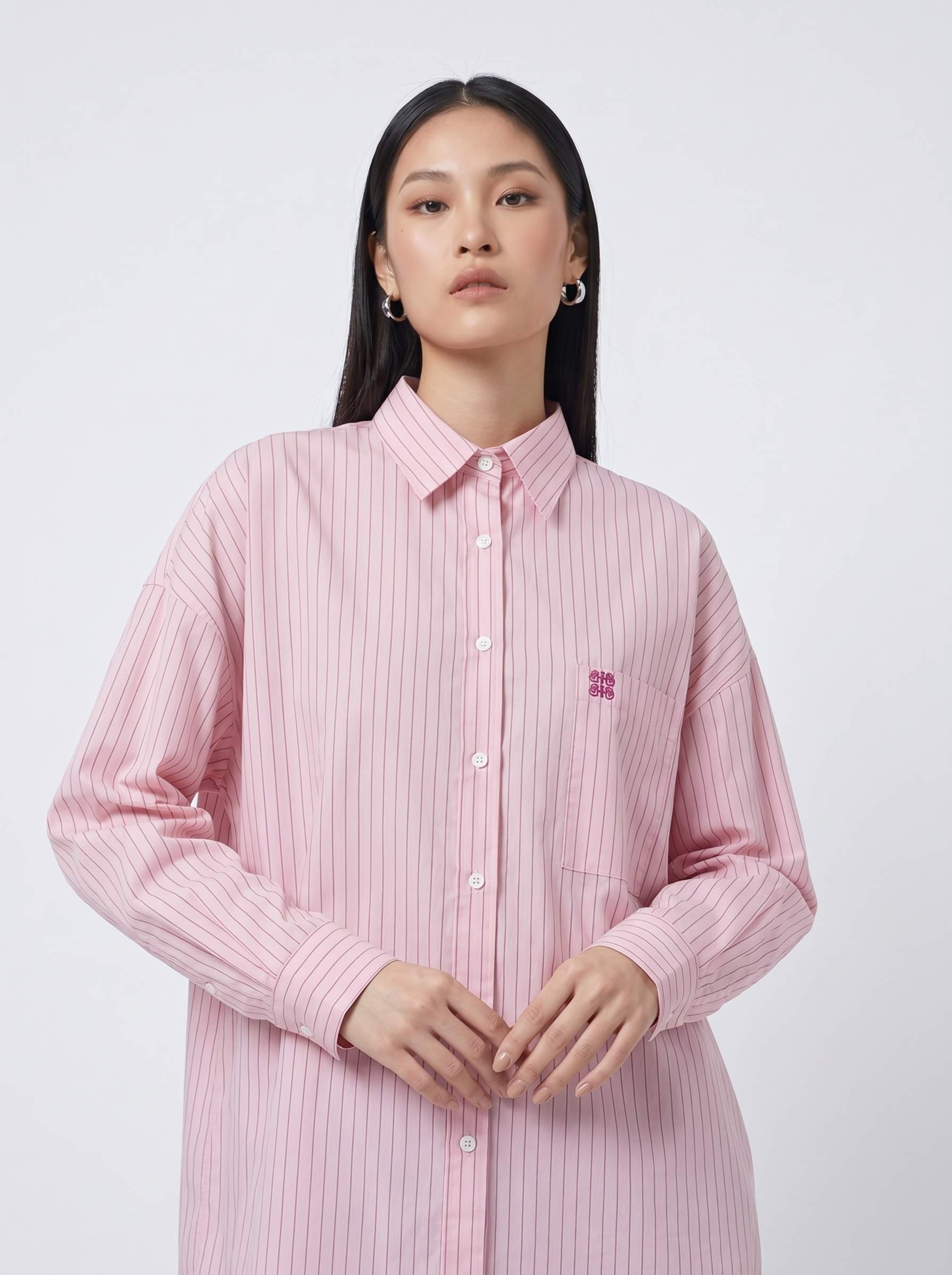 Oversize Shirt Stripe 