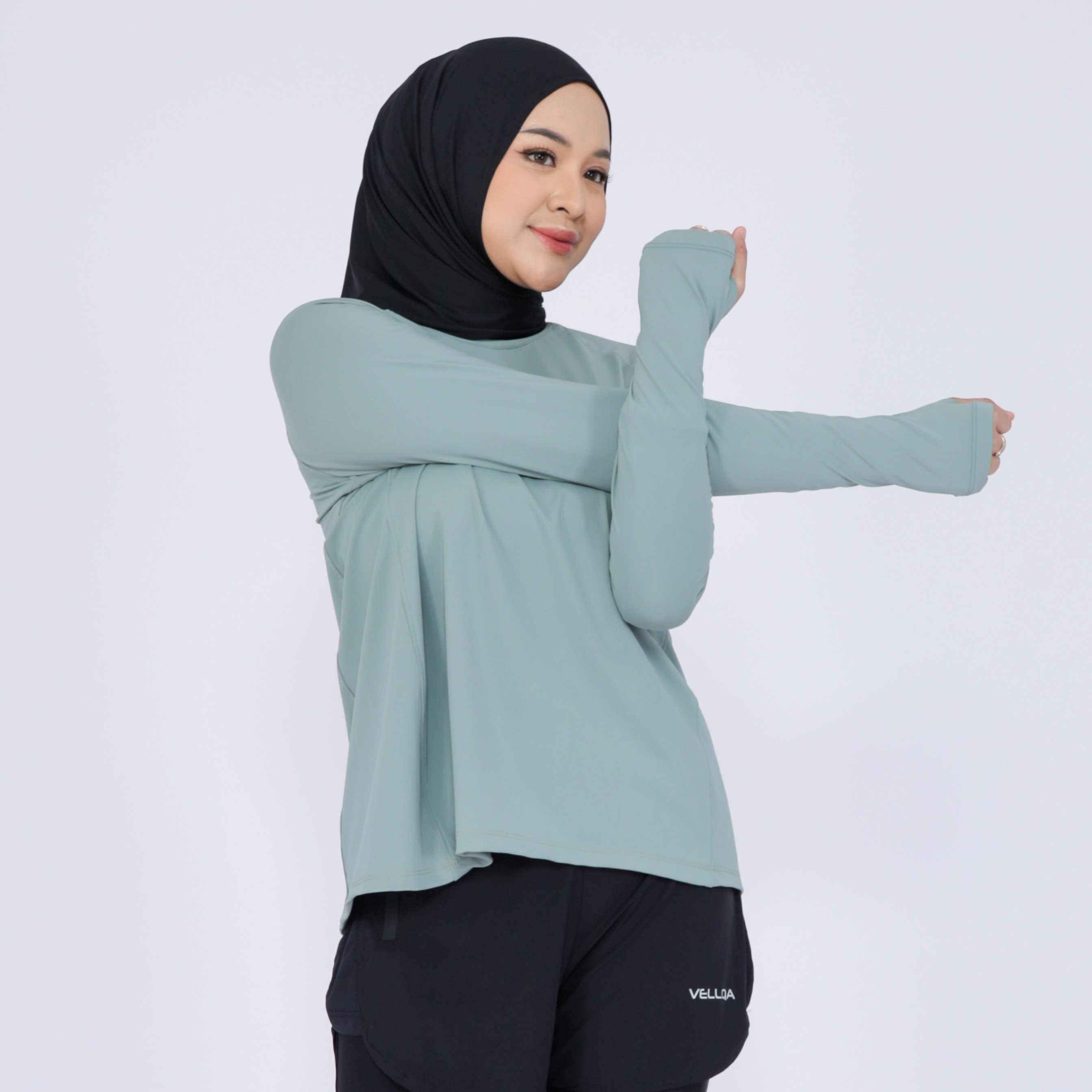 Vellqa Acton Active Top - "Aqua"