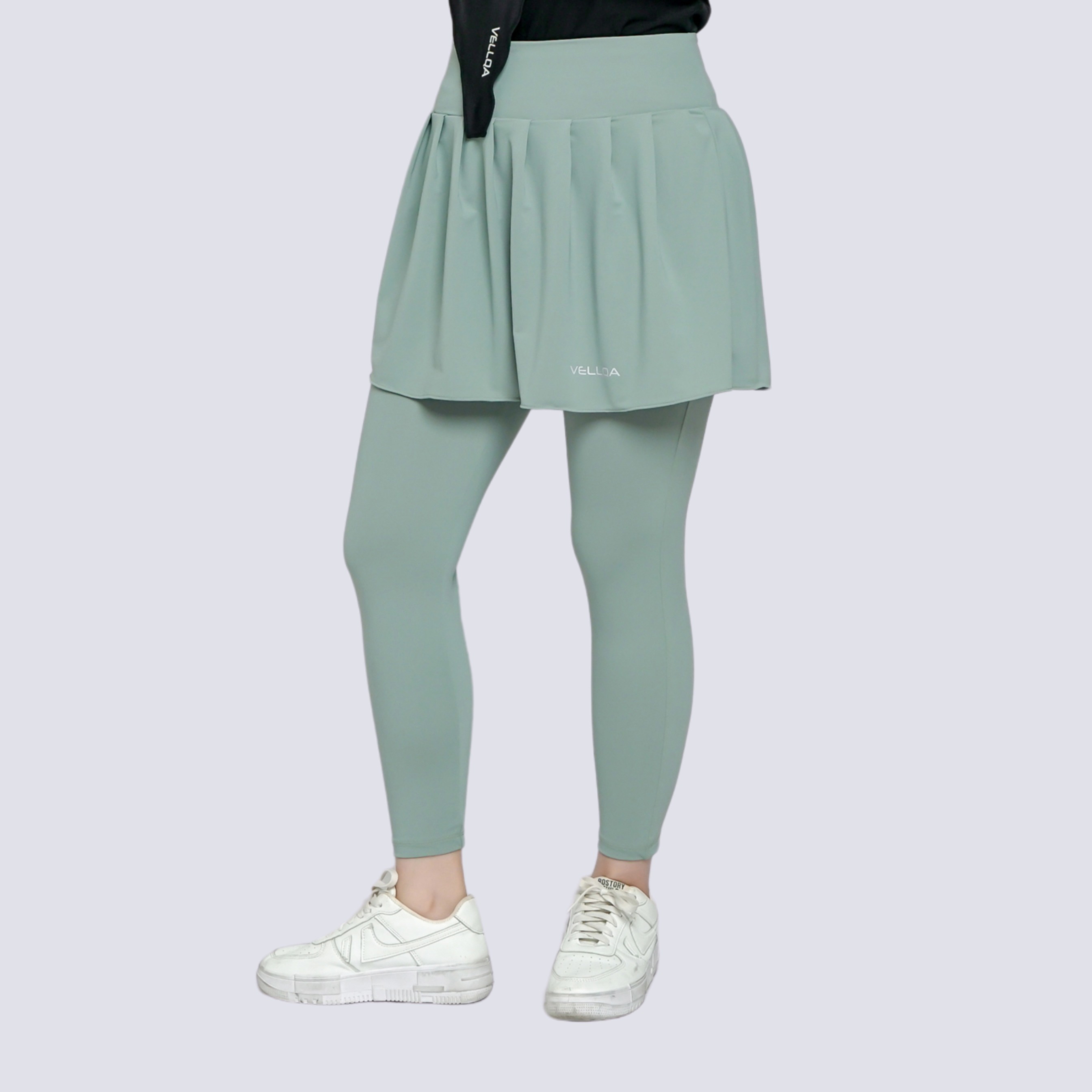 Vellqa Snowbell Legging Skirt - "Aqua"