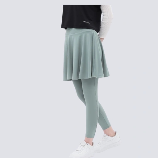 Image of Vellqa Gaharu Legging Skirt  - "Aqua"