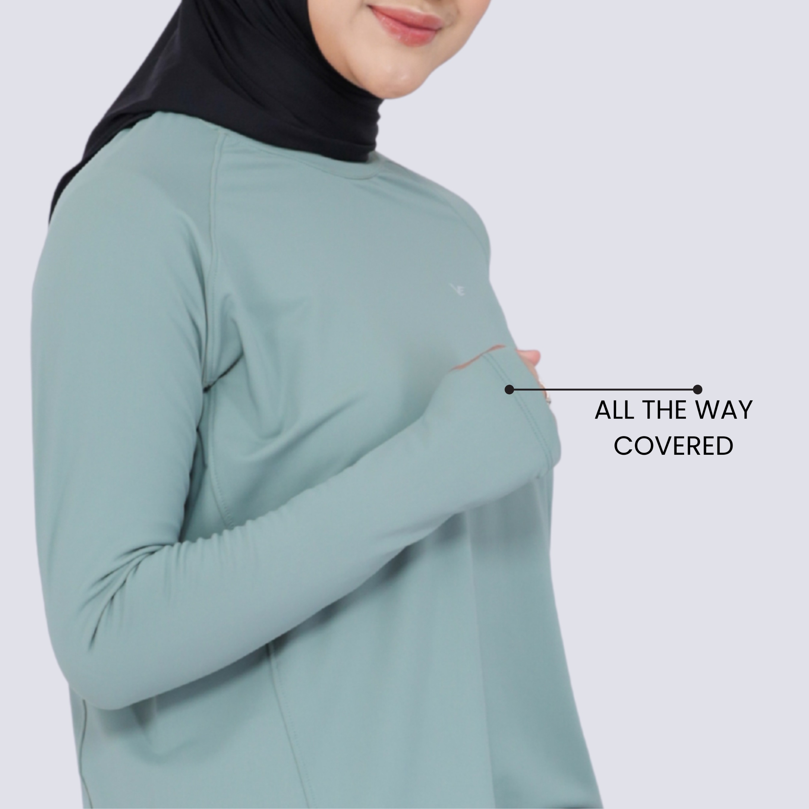 Vellqa Acton Active Top - "Aqua"