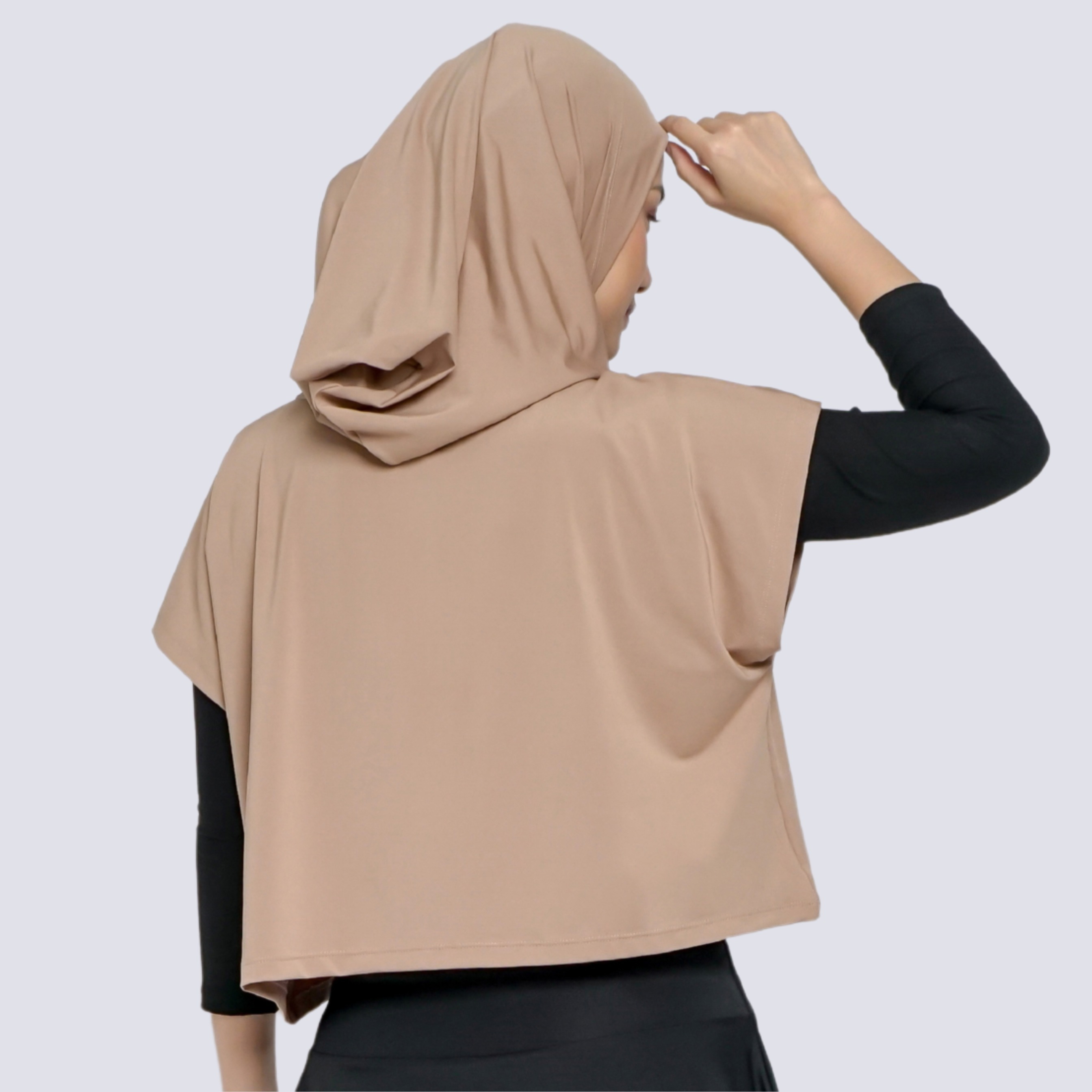 Vellqa  Ranu Vest Hijab - "Hazelnut"
