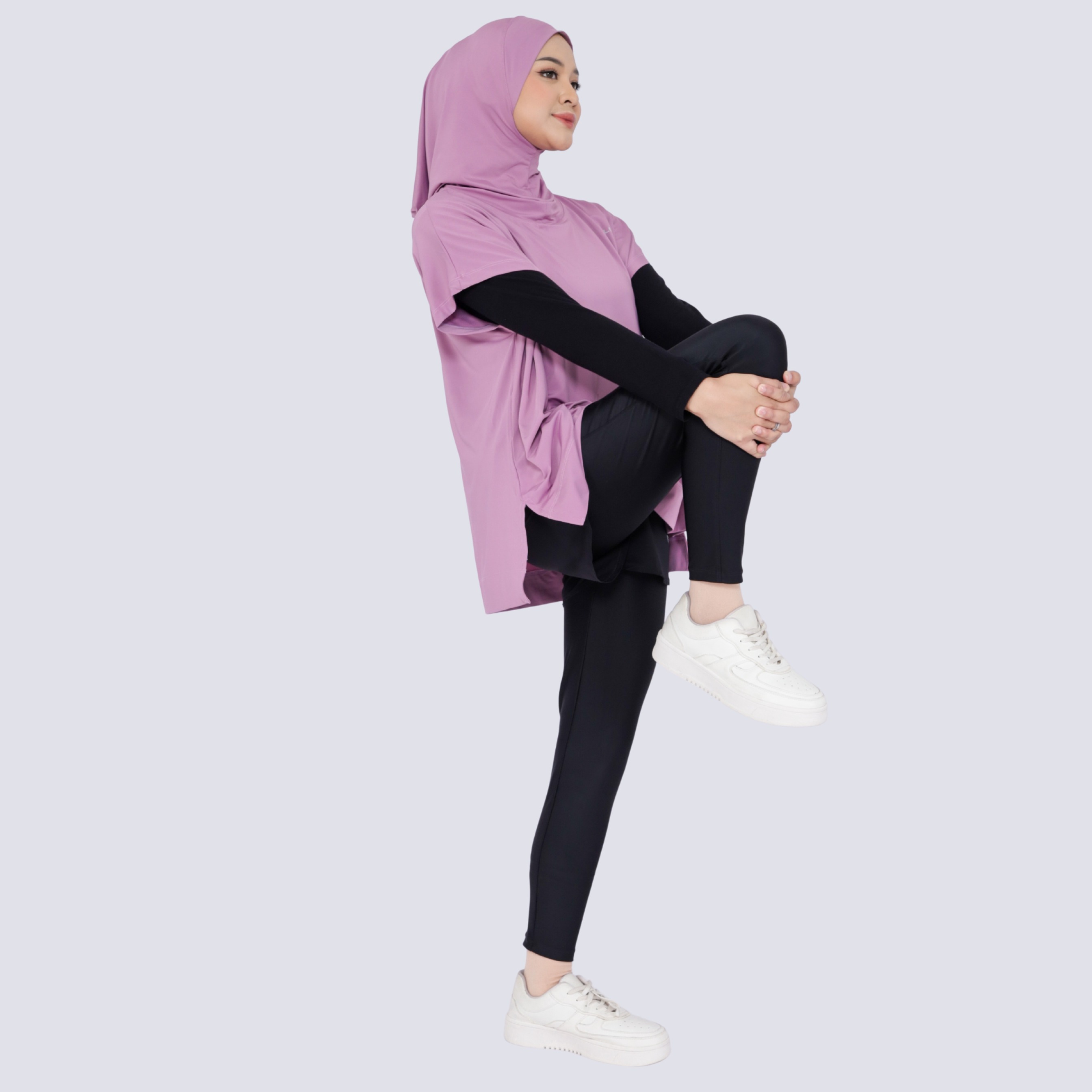 Vellqa Linden Vest Hijab - "Purple"