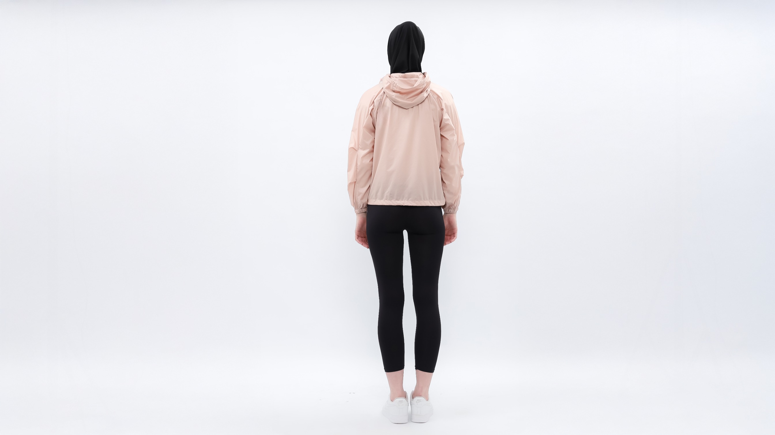 Vellqa Running Jacket Waterproof Free Pouch - "Peach"