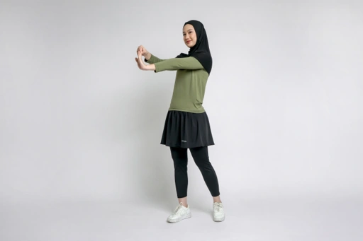 Image of Vellqa Snowbell Legging Skirt - "Black"