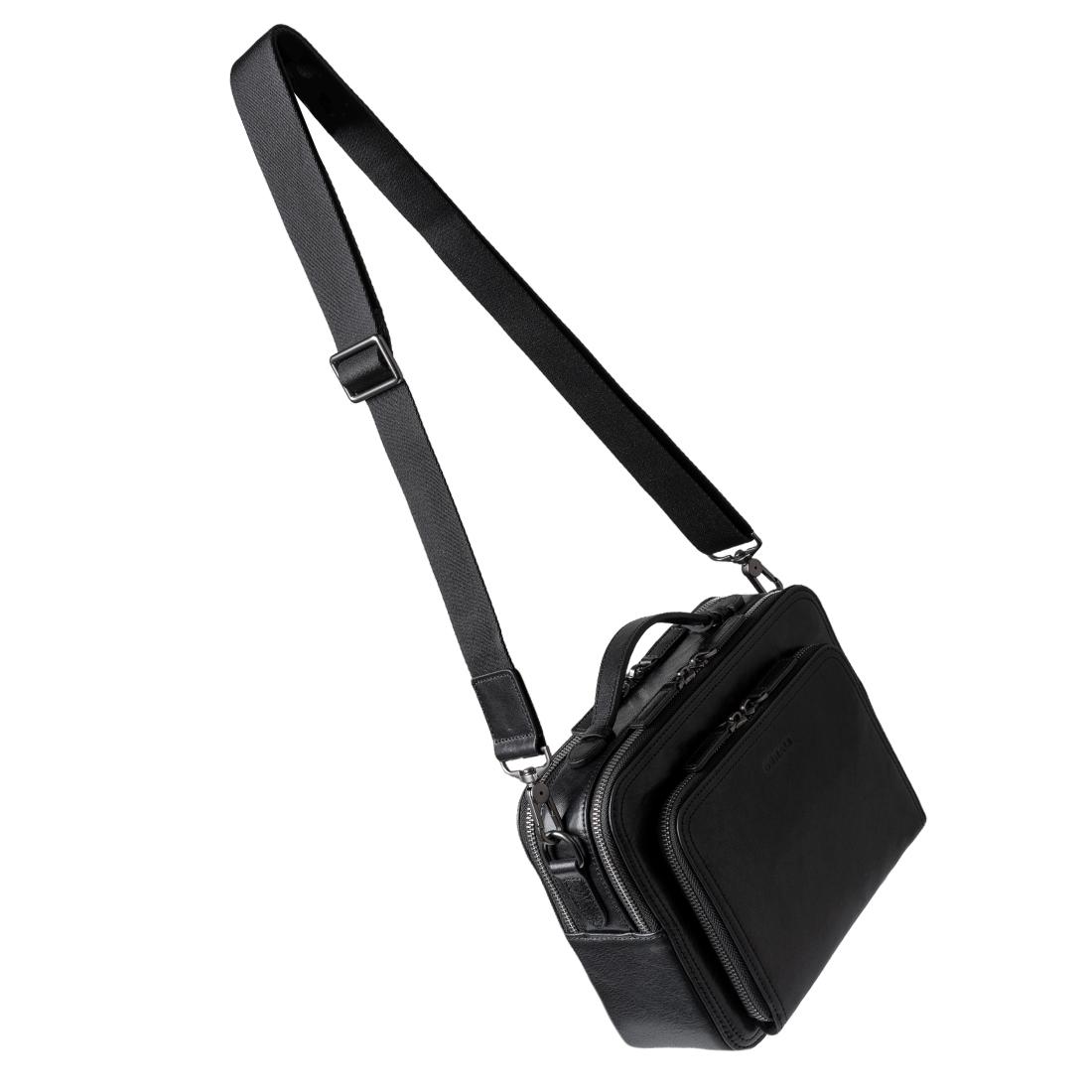 Denali Genuine Leather - Noctis Crossbody Bag - Tas Selempang Kulit Pria