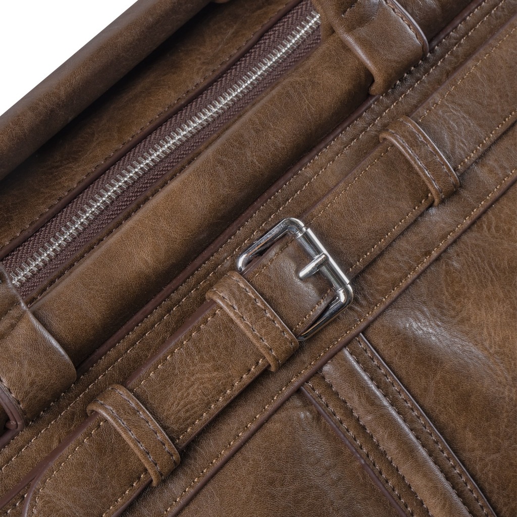 Griffin Travel Weekender Bag - Tas Travel Kulit EcoLeather