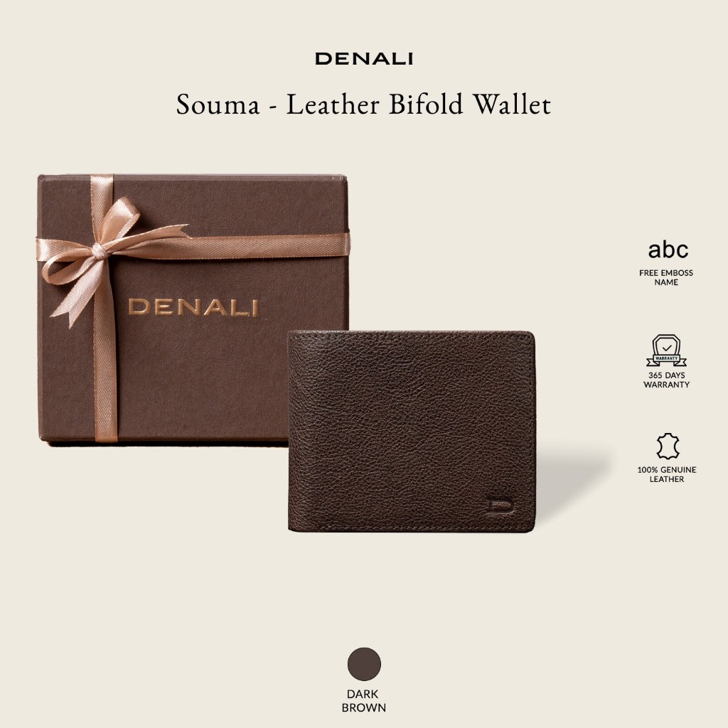 Souma Leather Bifold Wallet