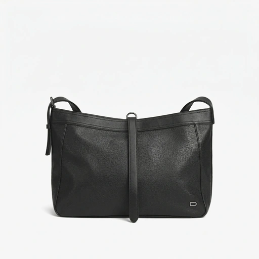 Image of Denali - Hudson Oversize Sling Messenger Bag - Tas Selempang Kulit EcoLeather Pria