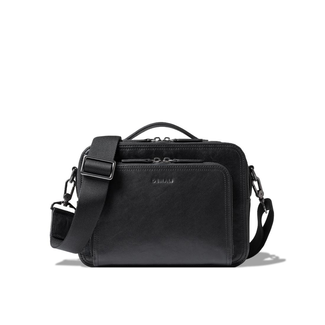 Denali Genuine Leather - Noctis Crossbody Bag - Tas Selempang Kulit Pria
