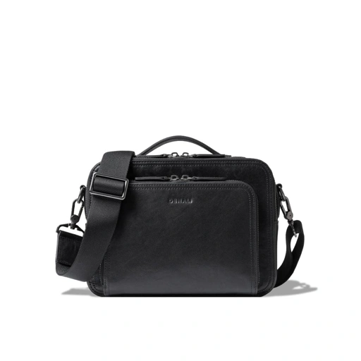 Image of Denali Genuine Leather - Noctis Crossbody Bag - Tas Selempang Kulit Pria