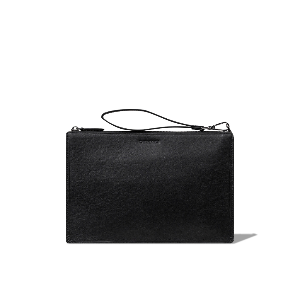 Denali Genuine Leather - Ferro Leather Clutch - Clutch Pria 100% Kulit Sapi