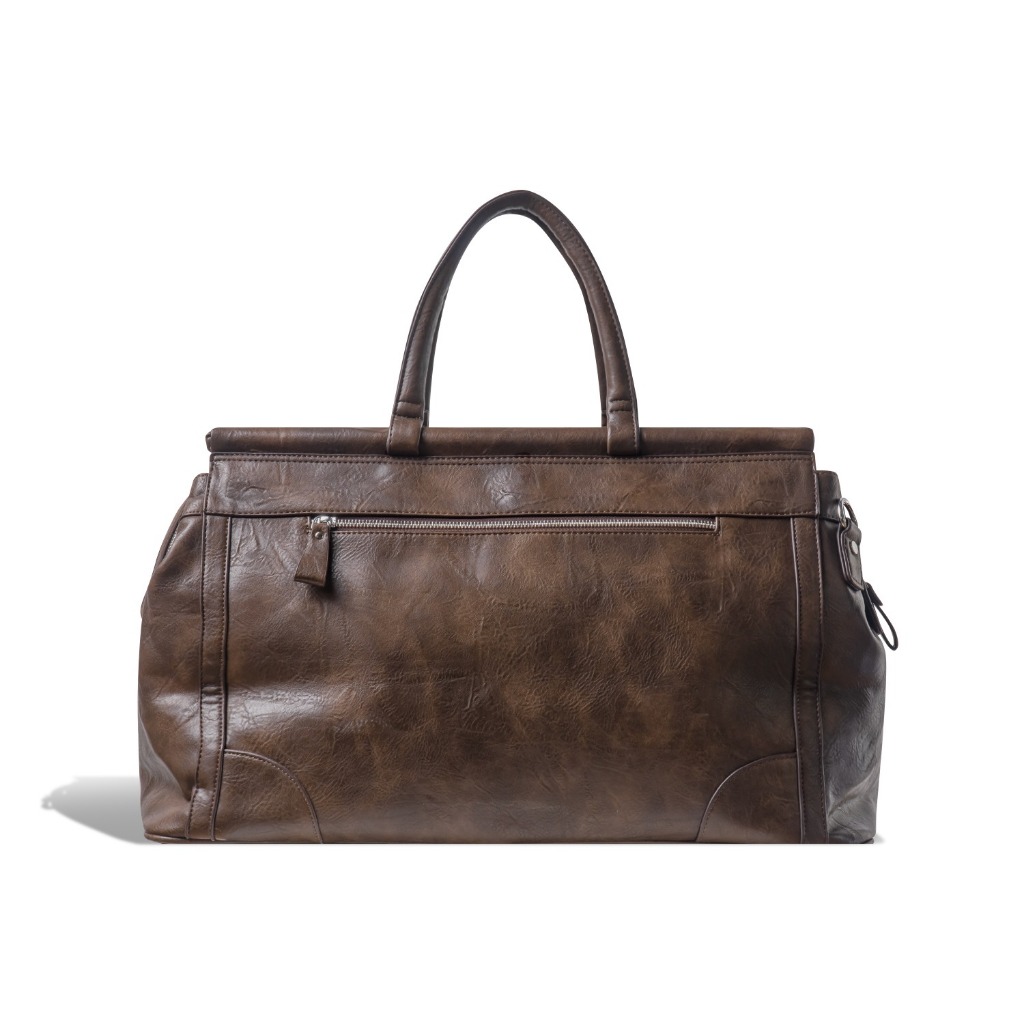 Griffin Travel Weekender Bag - Tas Travel Kulit EcoLeather