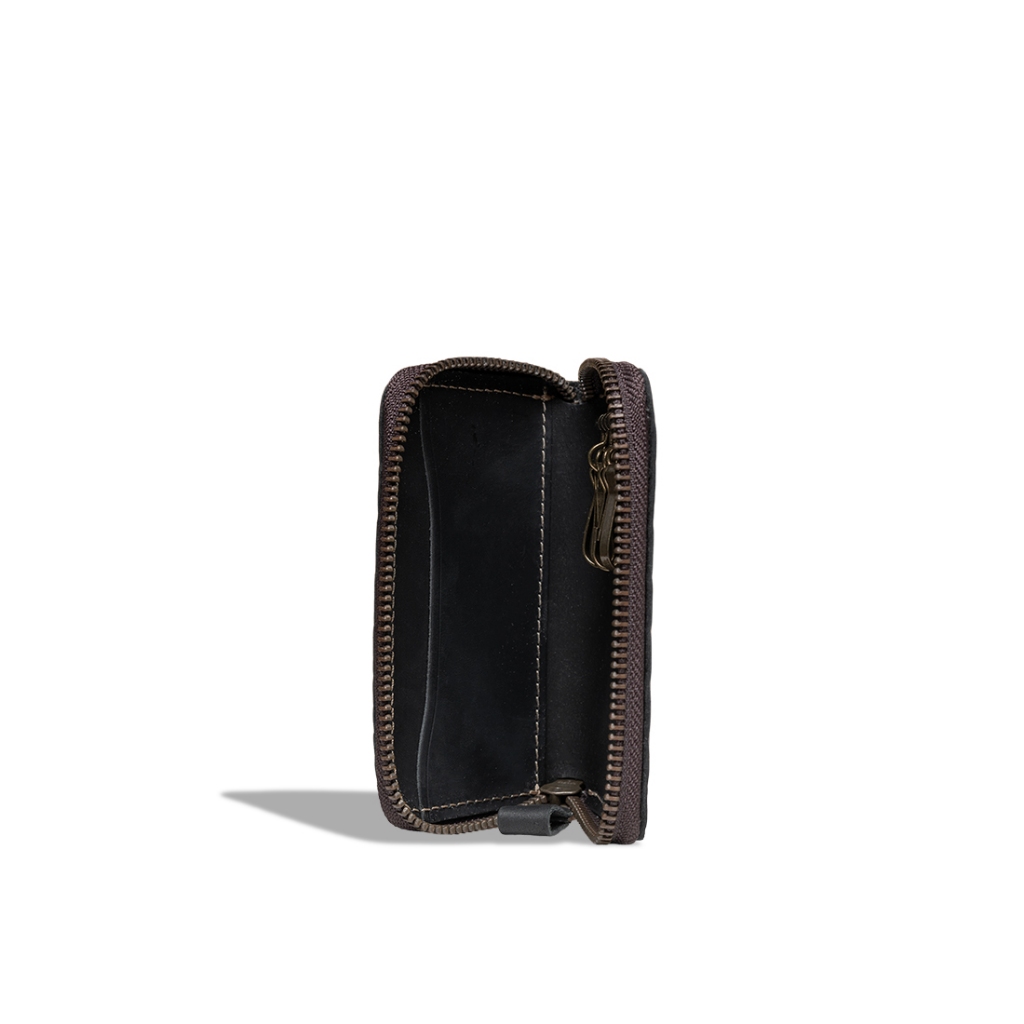 Denali - Woven Leather/Kulit Anyaman - Hikaru Key Wallet