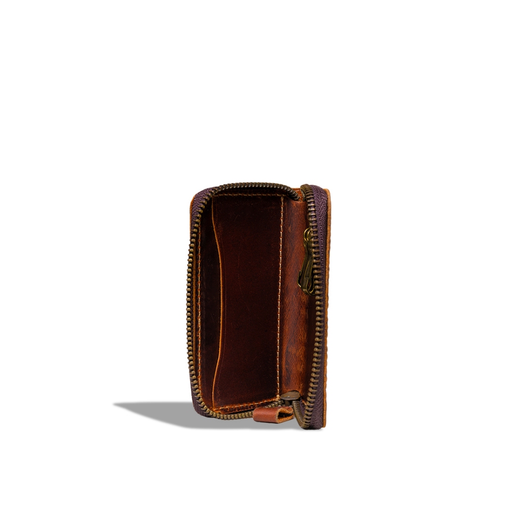 Denali - Woven Leather/Kulit Anyaman - Hikaru Key Wallet