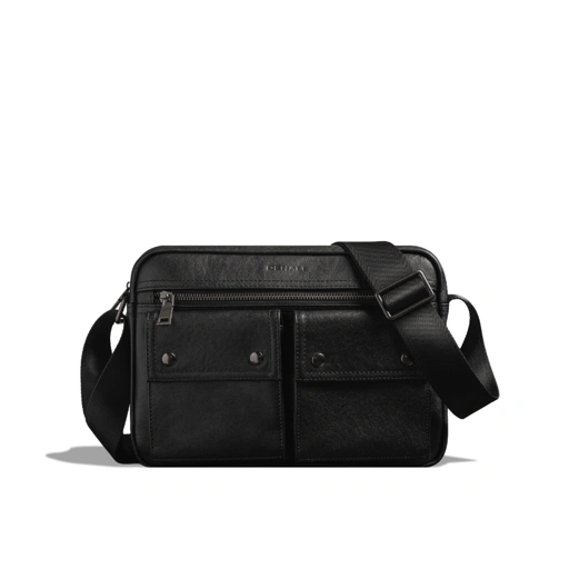 Image of Denali Genuine Leather - Ronan Crossbody Bag - Tas Selempang Kulit Pria