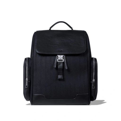 Image of Denali - Aviron Backpack  -  Tas Ransel Kanvas Kulit Eco Leather Pria